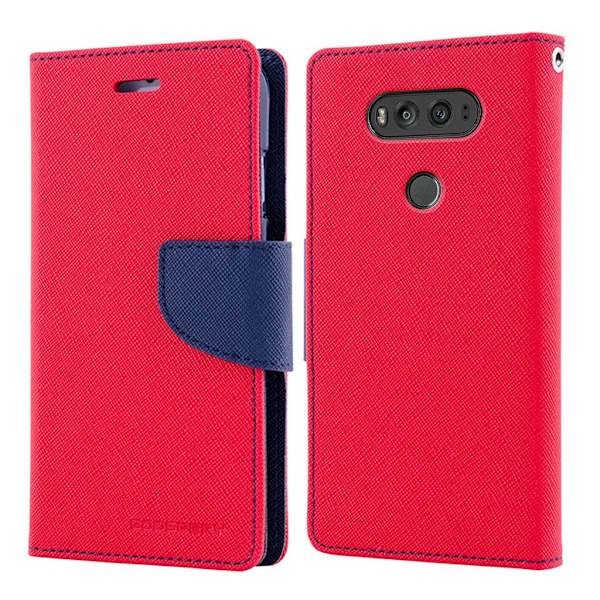 MERCURY Fancy Diary - LG V20 - Punainen Red