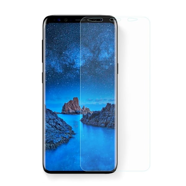 Samsung Galaxy S9 Plus pehmeä näytön suojakalvo Transparent