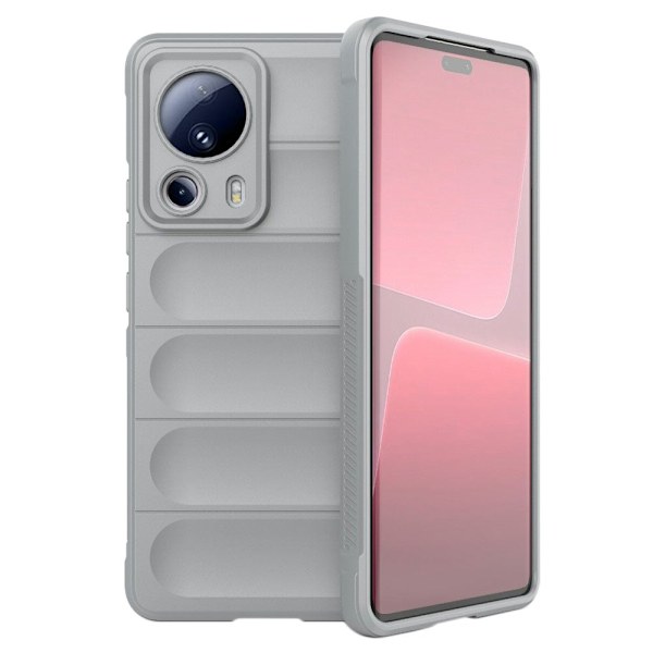 Blødt grebsformet cover til Xiaomi Civi 2 / Xiaomi 13 Lite - Sølv/Grå Silver grey