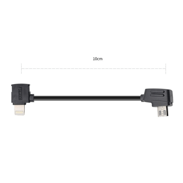 STARTC DJI Mavic Pro / Mavic Mini blixtportkabel Svart