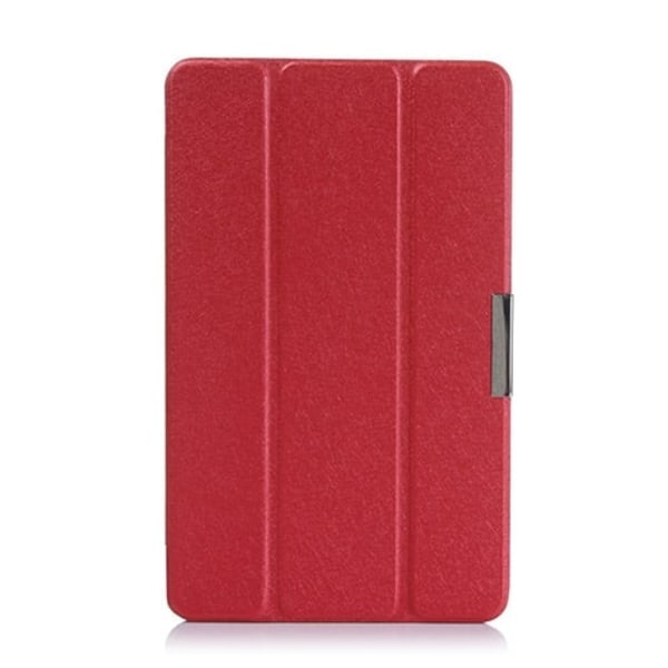 Garff Silk Acer Iconia Tab 8 A1-840 Læder Stå Etui - Rød Red