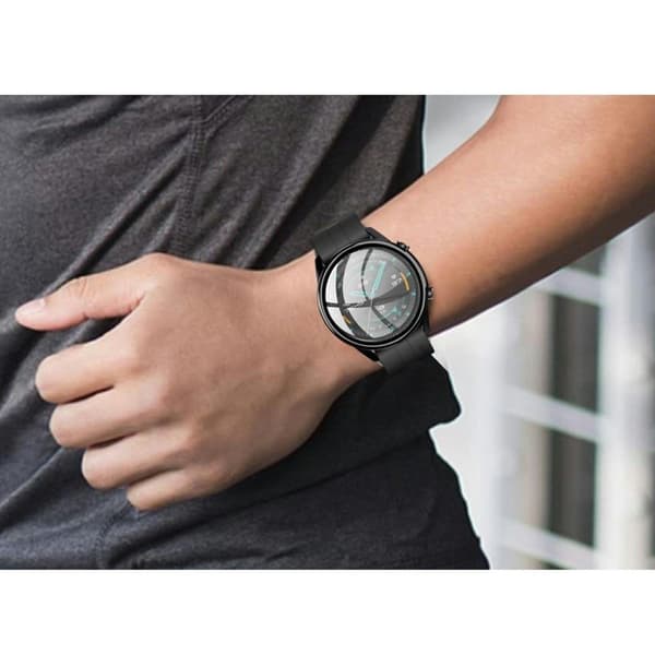 Huawei Watch GT 2 46mm glaseret durbale-ramme - Sort Black