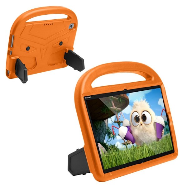 Huawei MediaPad M5 10 / M6 10.8 stötsäkert fodral i sparrow-stil - Orange Orange