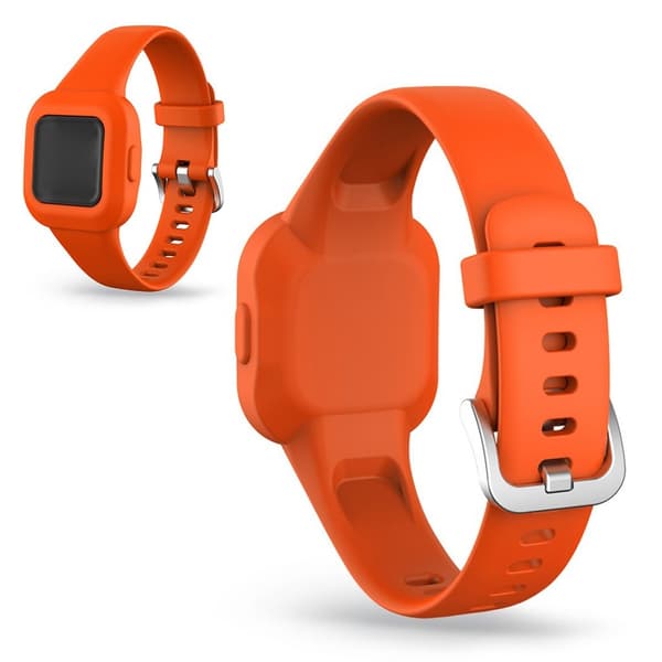 Garmin Vivofit Jr 3 silicone watch band - Orange Orange