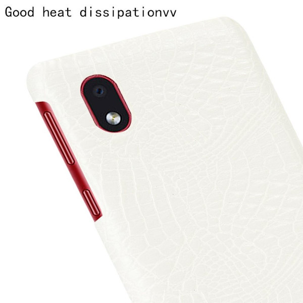 Croco Samsung Galaxy M01 Core skal - Vit Vit