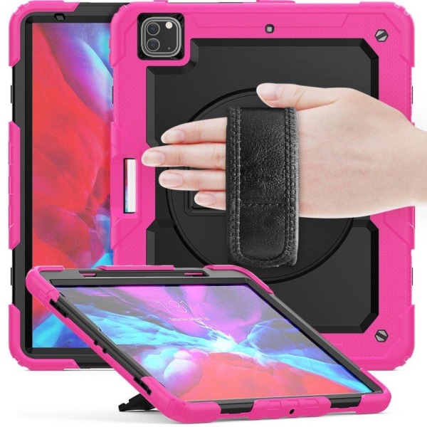 iPad Pro 12.9 inch (2020) / (2018) 360 swivel combo case - Rose Pink