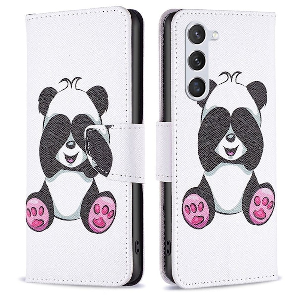 Wonderland Samsung Galaxy S23 Flip Etui - Panda White