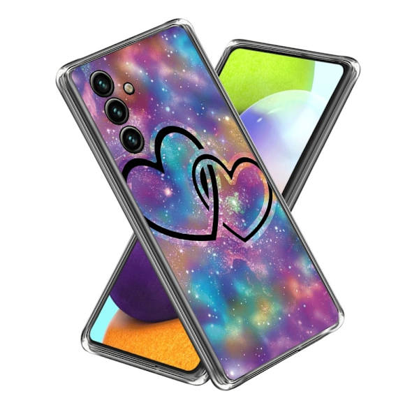 Deco Samsung Galaxy A35 cover - Hjerte Til Hjerte Multicolor