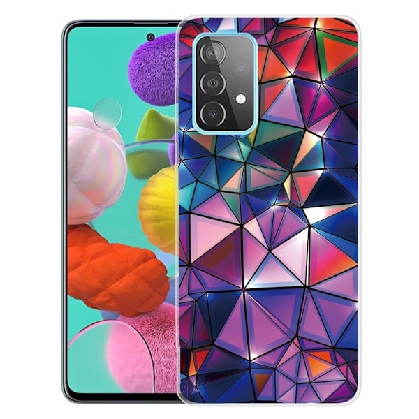 Deco Samsung Galaxy A23 deksel - Trekant Multicolor