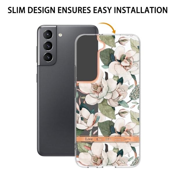 Supertunt och tåligt mjukfodral för Samsung Galaxy S22 Plus - Grön Gardenia Grön