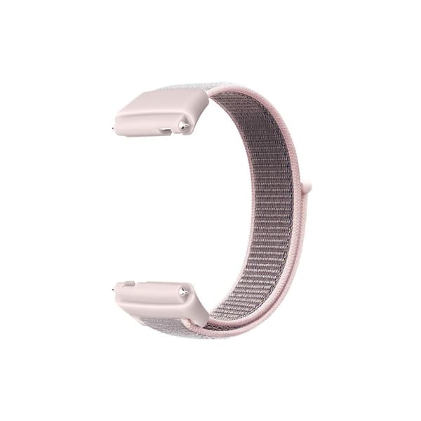 Xiaomi Redmi Watch 3 Lite / Watch 3 Active Nylon Watch Strap Loop Fastener Replacement Band - Rosa Pink