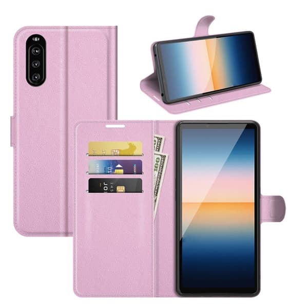 Classic Sony Xperia 10 III Flippetui - Rosa Pink