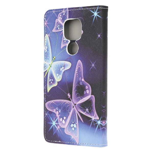 Wonderland Motorola Moto E7 Plus / Motorola Moto G9 Play fodral -Lila Lila