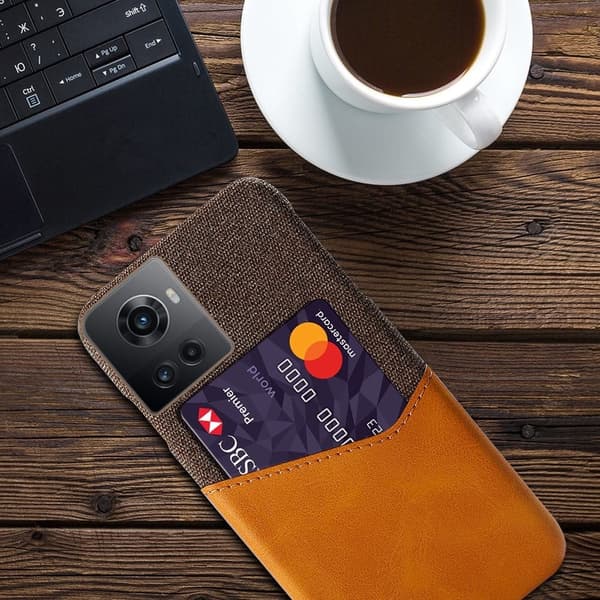 Bofink OnePlus Ace cover med kortholder - Orange Orange