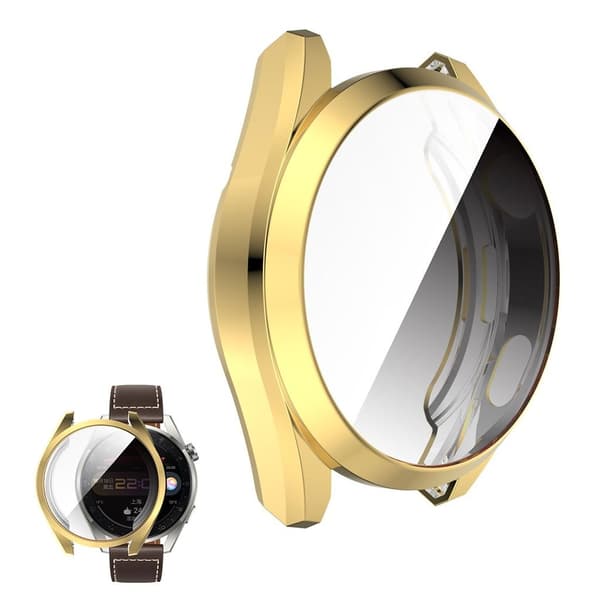 Huawei Watch 3 Pro galvanisering af TPU-ramme - Guld Gold