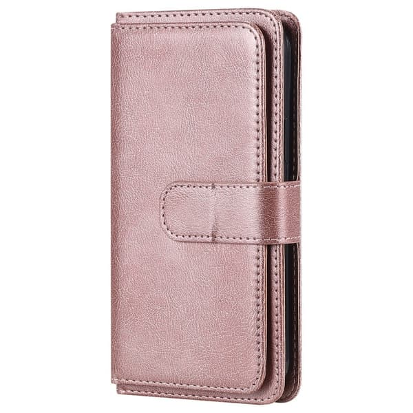 Xiaomi 13 Lite fodral med 10 fickor - Rosa Rosa