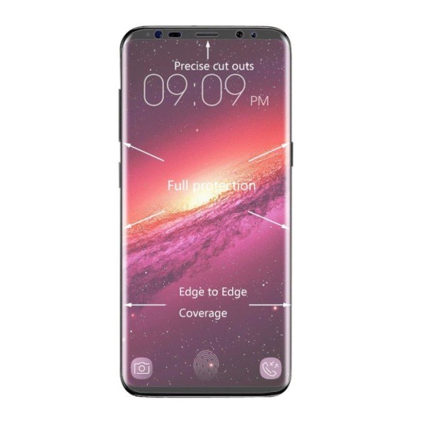 Ultra-klart Samsung Galaxy S9 skärmskydd Transparent