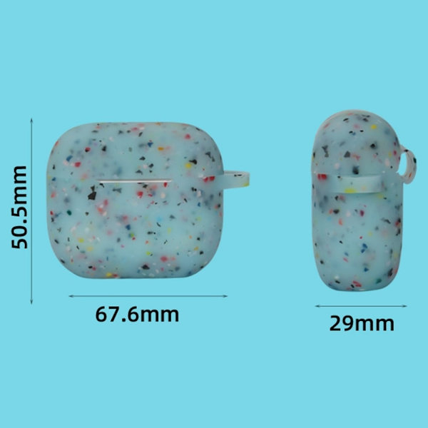 AirPods 3 lysende etui med spænde - Blå Blue