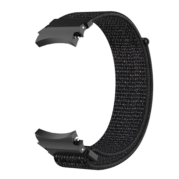 Samsung Galaxy Watch 5 (44mm) / (40mm) / 4 (44mm) / (40mm) nylon urrem - Sort Black