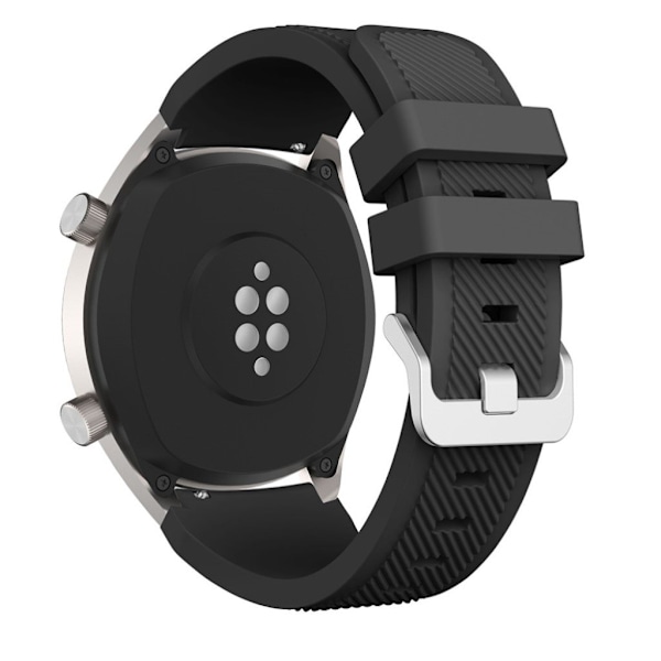 Huawei Watch GT silikoneurrem - sort Black