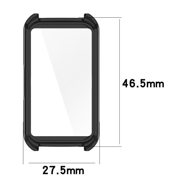 Keep B4 protective cover with tempered glass - Pink Rosa