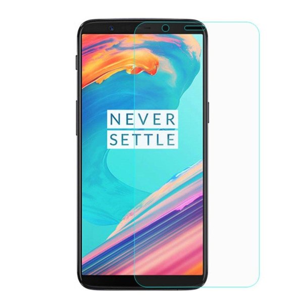 OnePlus 5T hærdet glas beskyttelsesskærm Transparent