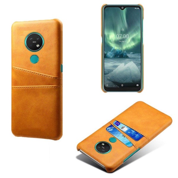 Dual Card Nokia 7.2 / Nokia 6.2 kotelot - Oranssi Orange