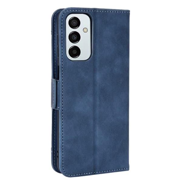 Moderne Samsung Galaxy M23 læderetui med pung - Blå Blue