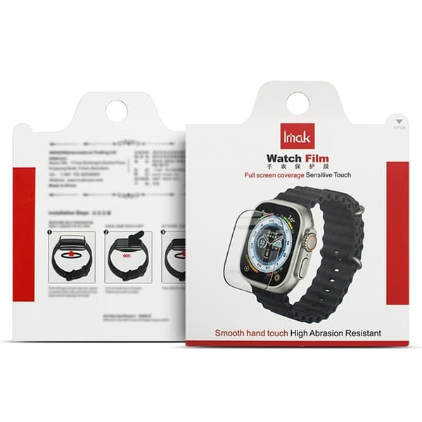 IMAK Garmin Instinct 3 50mm Screen Protector Anti Scratch Pliable Watch Film Transparent