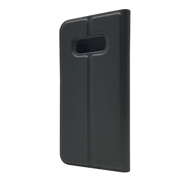 Samsung Galaxy S10e absorberings læderetui - Sort Black