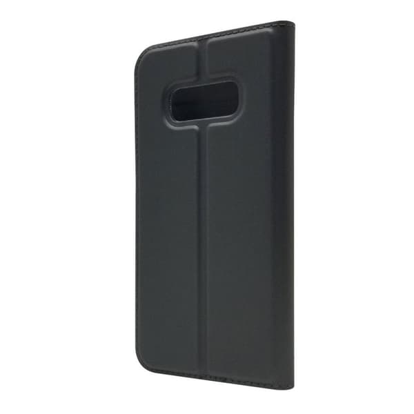 Samsung Galaxy S10e adsorptio nahkainen suojakotelo - Musta Black
