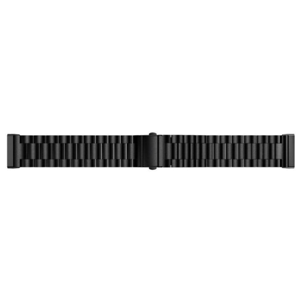 Stainless steel durable watch band for Fitbit Versa 3 - Black Black