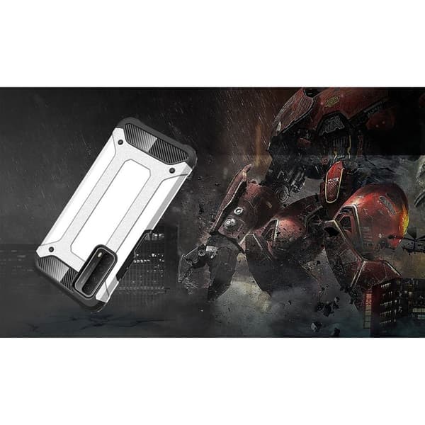 Suoja Huawei Y7A / Huawei P Smart 2021 kotelot - Hopea Silver grey