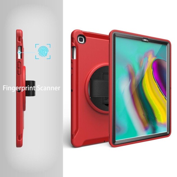 Samsung Galaxy Tab S5e 360 swivel durable case - Red Red