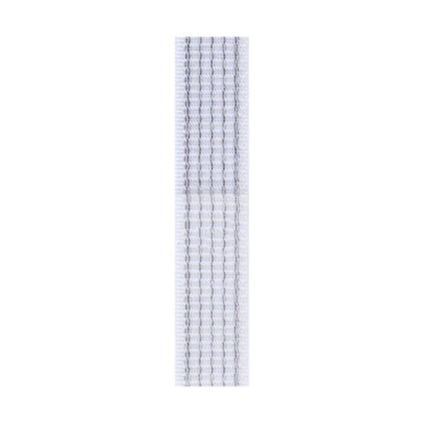 Fitbit Sense / Versa 3 nylonrem - Hvit Nålestripe White