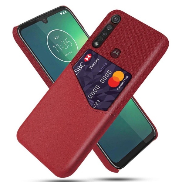 Bofink Motorola Moto G8 Plus Card cover – Rød Red