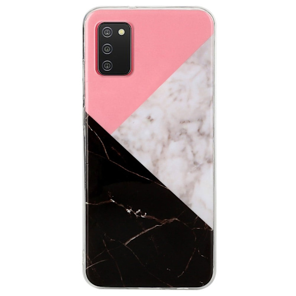 Marble Samsung Galaxy A03s Suojakotelo - Three Color Splicing Multicolor