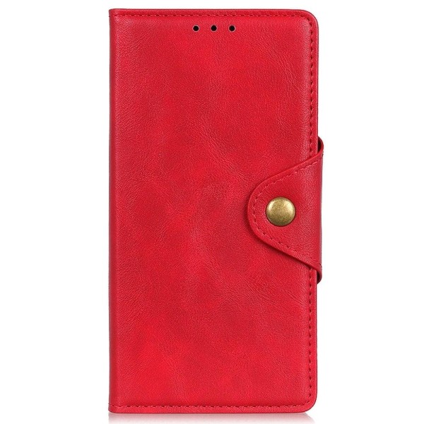 Alpha Samsung Galaxy Xcover 2 Pro læder flip etui - Rød Red