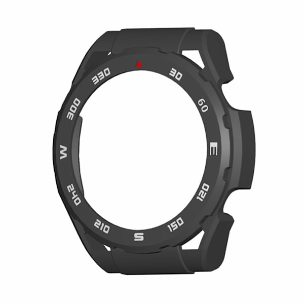 Haylou Watch R8 Hard Bumpresistent Watch Frame Case Scratch Resistant Cover - Sort / Rød / Hvid White