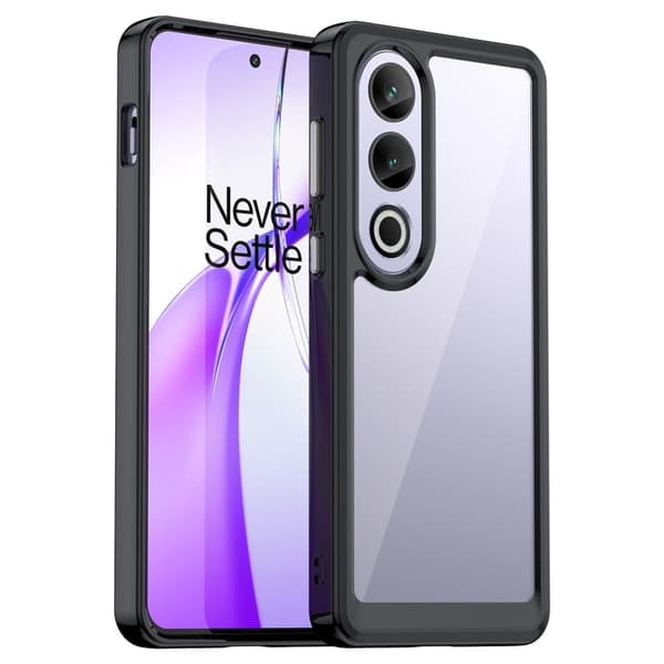 OnePlus Ace 3V smart telefonskal i akryl - Svart Svart