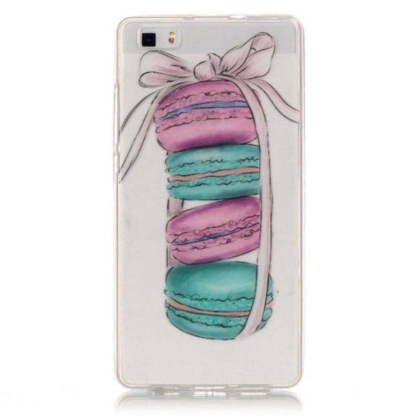 Sandemose Huawei P8 Lite Cover - Makroner Multicolor