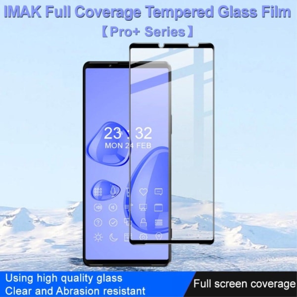 IMAK Pro+ tempered glass screen protector for Sony Xperia 10 V Transparent