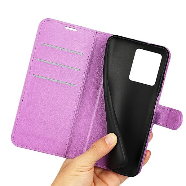 Classic ZTE Blade V30 Flippetui - Lilla Purple