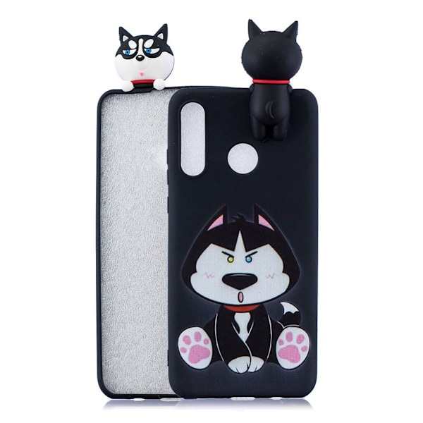 Huawei P30 Lite 3d-Figur Etui - Hund Multicolor