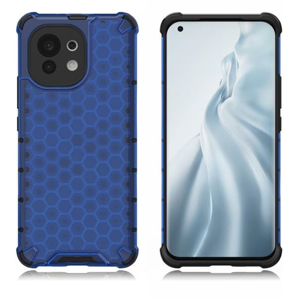 Bofink Honeycomb Xiaomi Mi 11 skal - Blå Blå