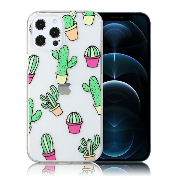 Deco iPhone 12 Pro & iPhone 12 cover - Grøn Green