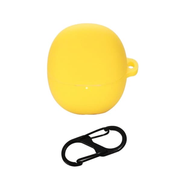 Xiaomi Redmi Buds 4 silikonisuojus soljella - Keltainen Yellow