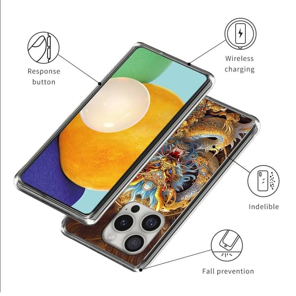 Vibe iPhone 16 Pro cover - Drage Gold