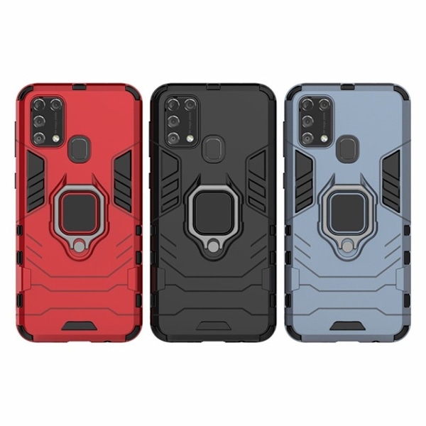 Ring Guard kuoret - Samsung Galaxy M31 - Punainen Red