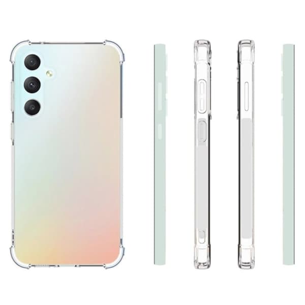 Lux-Case Airbag-deksel for Samsung Galaxy S23 FE Transparent